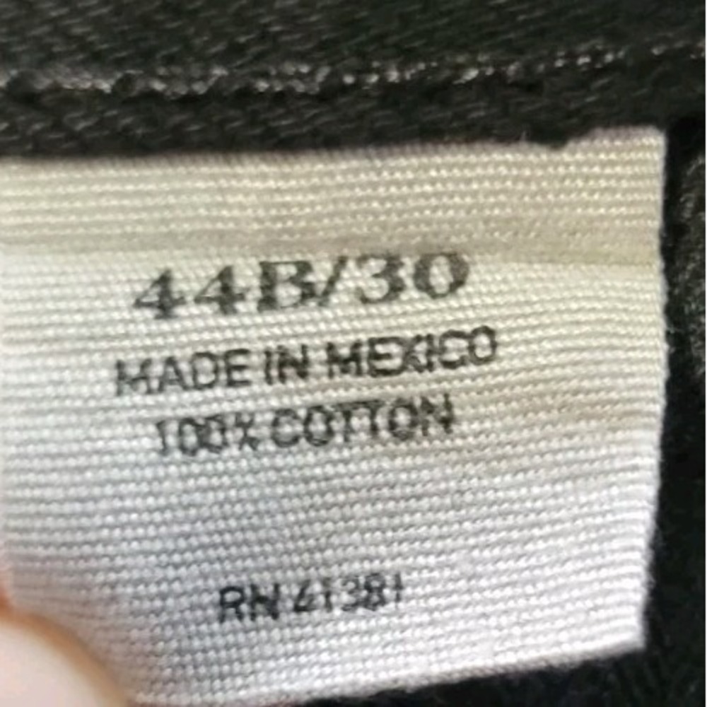Polo Ralph Lauren Hampton Straight Jeans Men's 44Bx30 Big‎ & Tall Hudson Black - Picture 8 of 10